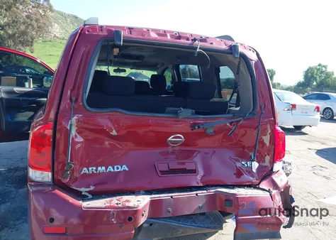 2008 Nissan Armada Se z USA, uszkodzony, nr VIN 5N1AA08D28N618245